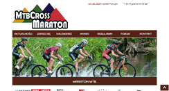 Desktop Screenshot of mtbcrossmaraton.pl